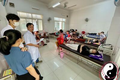 Hoạt động khám chữa bệnh tại Bệnh viện YHCT tỉnh Quảng Ngãi